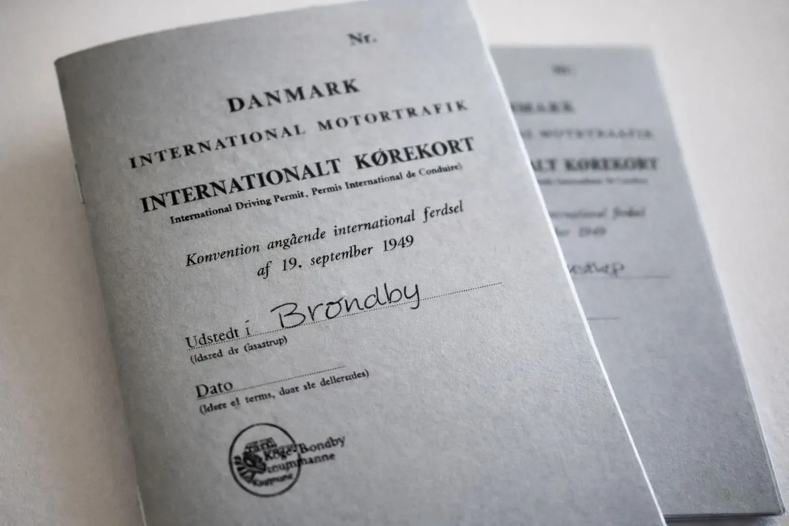 International driving permit